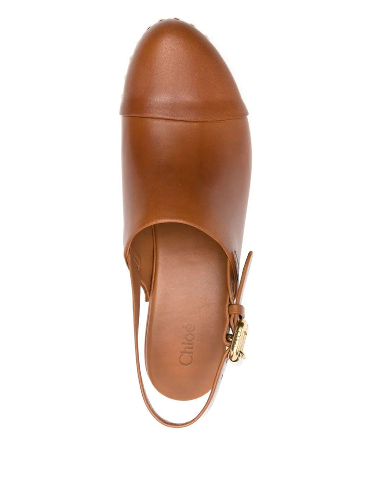 ChloÉ Mules - Brown | e0e7988cb66ed03c9897825fdede17fd8e791de9