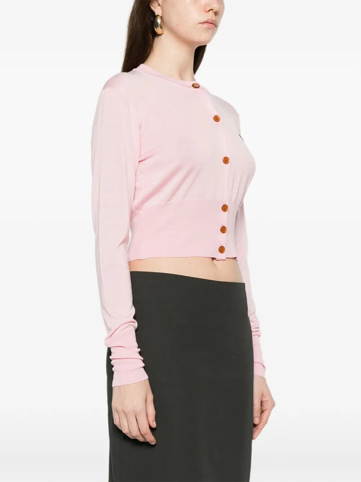 Vivienne Westwood Cardigan - Pink & Purple | 93af398626ecb17063afbfd04006644cfcfae431