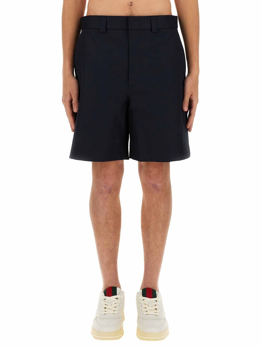 Gucci Shorts - Blue | 3e3836c39b332396e7fc8f07207d020429ac5b47