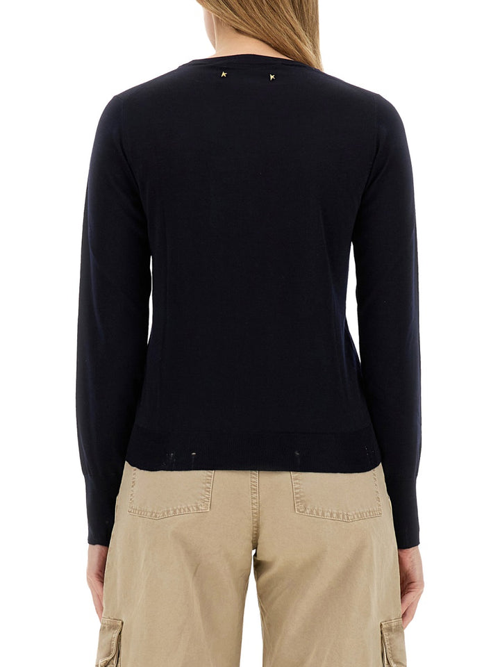 Golden Goose Sweaters - Blue | Wanan Luxury