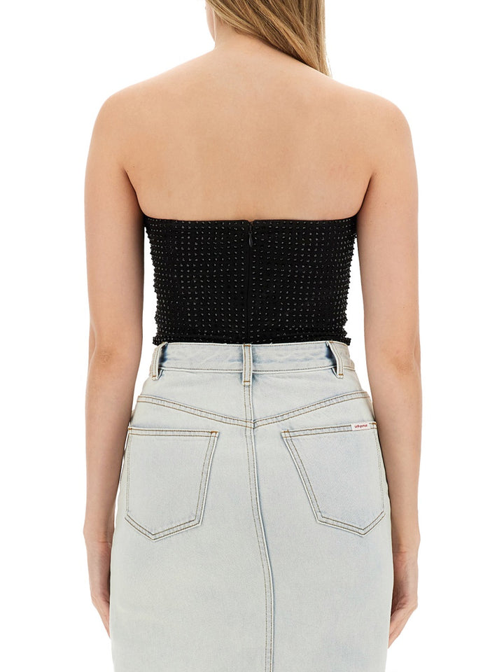 Self-Portrait Tops - Black | Wanan Luxury