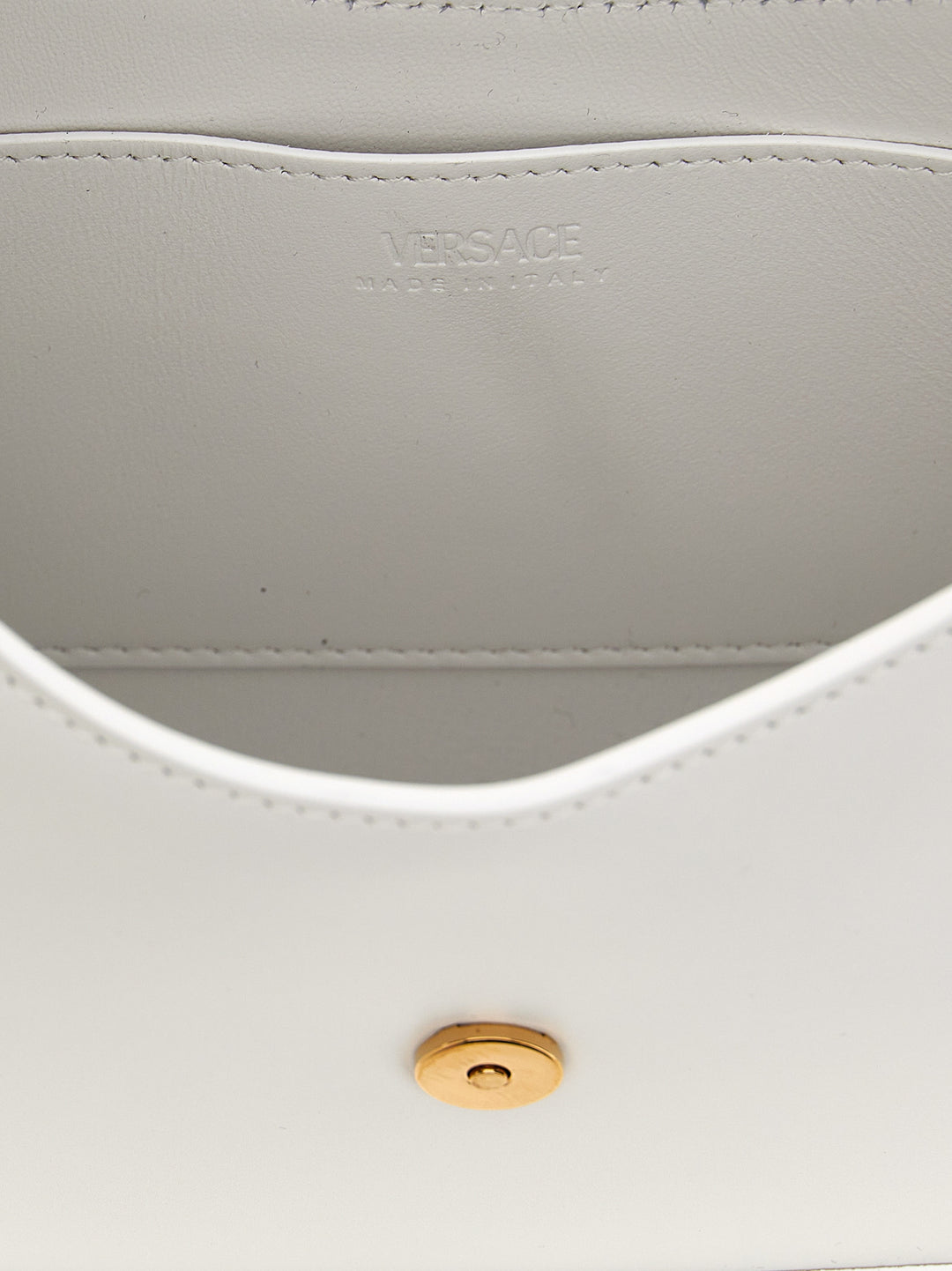 Versace Greca Goddess Shoulder Bags - White | 016bb6ac84344257d8d8b9fcddef90ca817afb11