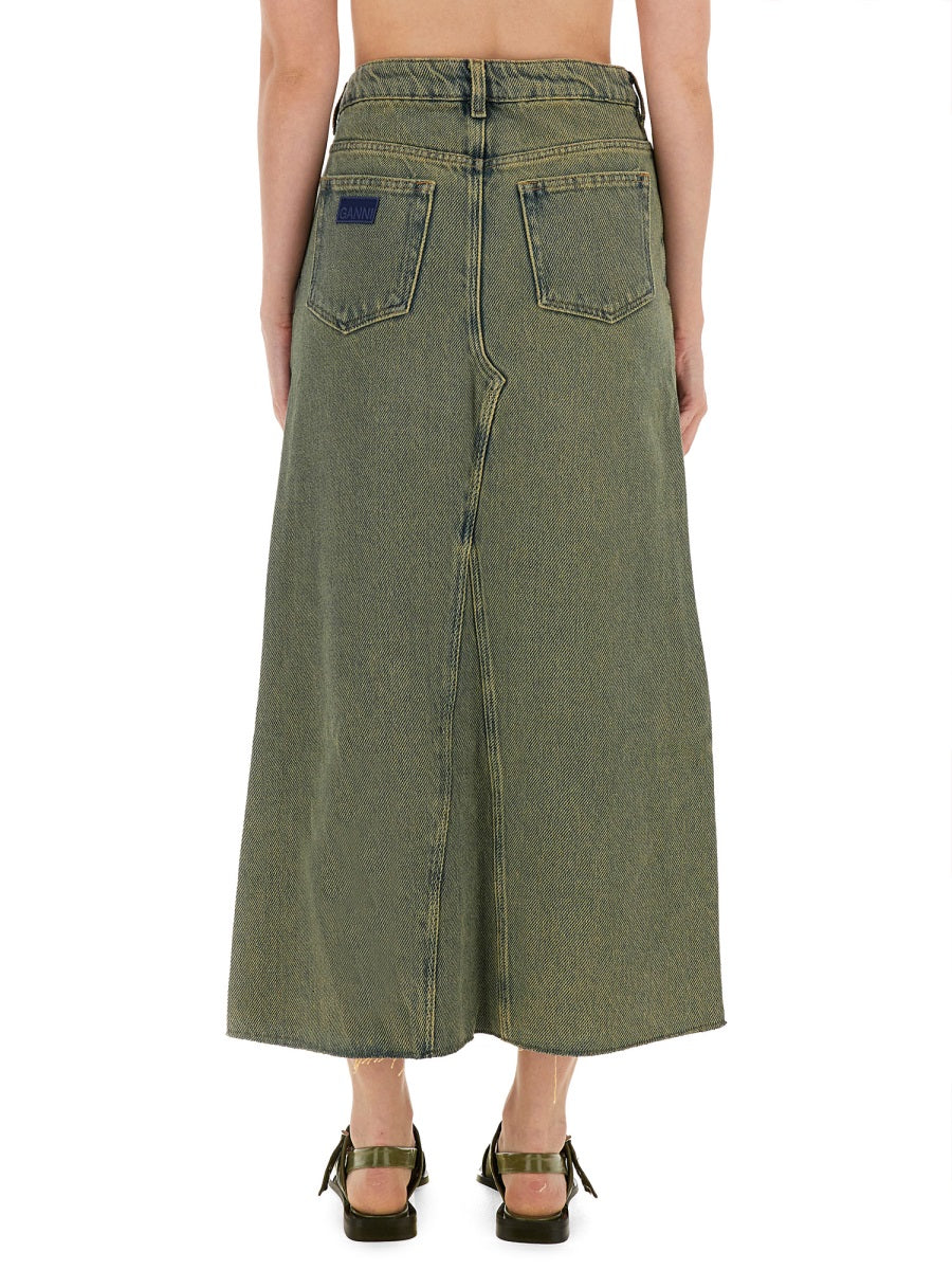 Ganni Skirts - Blue | Wanan Luxury