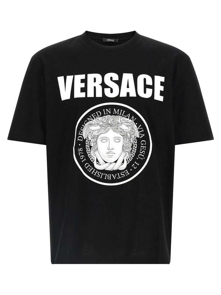 Versace Medusa Rock T-shirt - White/Black | 12935f6d8e4950e344d0913d5bccd55067c0a3b2