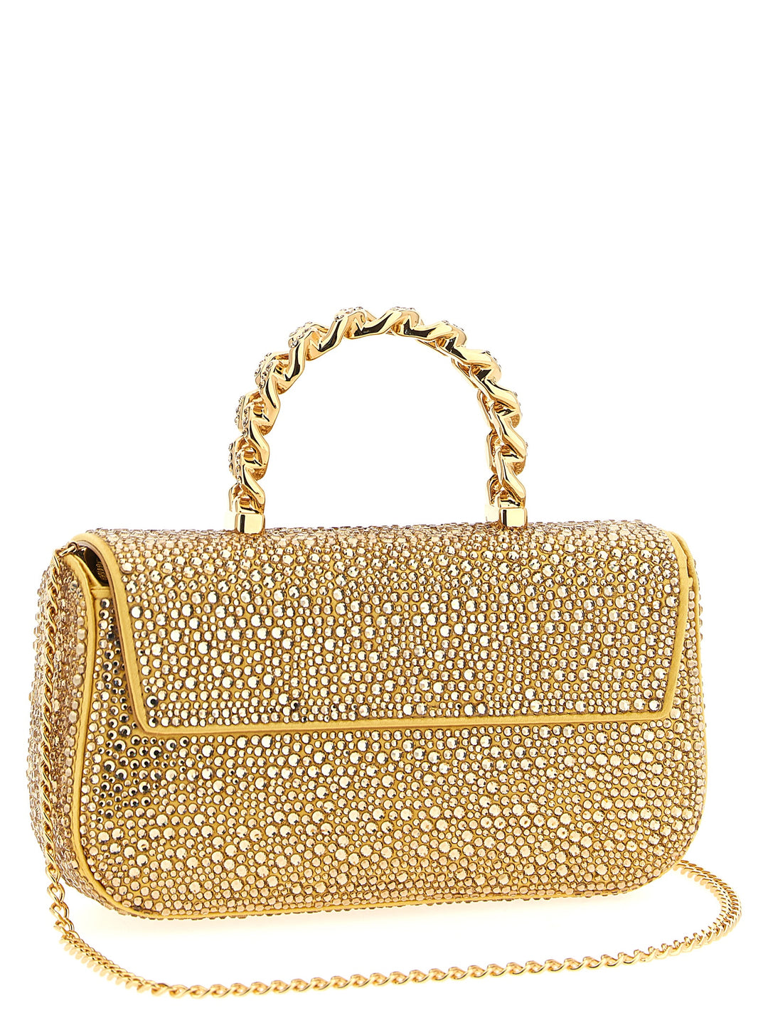 Versace La Medusa Hand Bags - Gold | 73a1f5d81e4e23bb9a4c02195cfd2310d03fc4bc