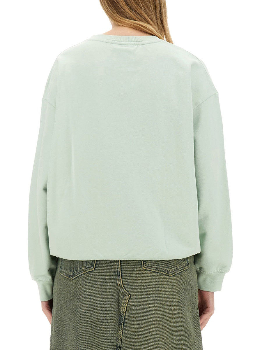 Ganni Sweatshirts - Green | Wanan Luxury
