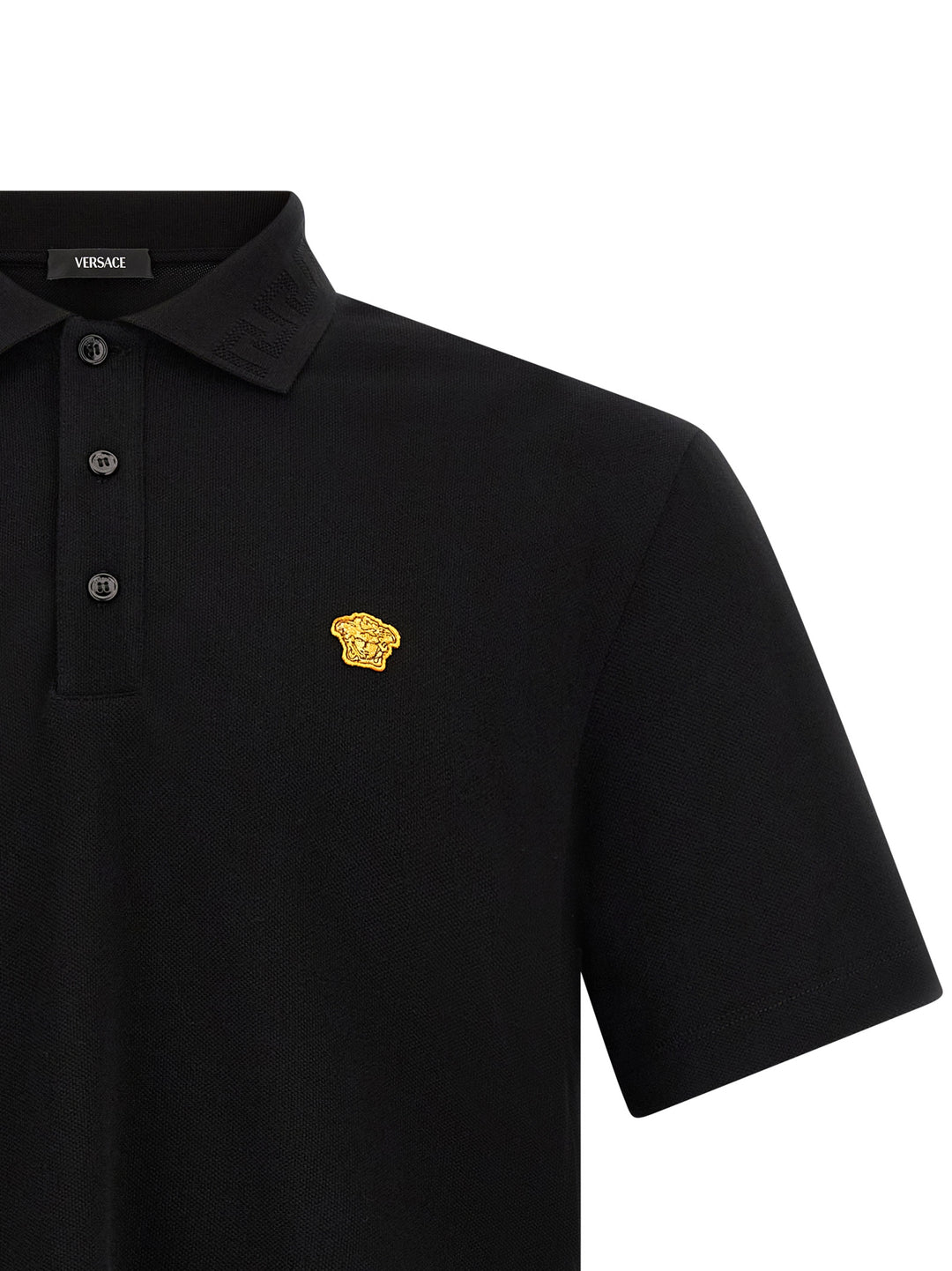 Versace Medusa Polo - Black | 3904654a121f097afa0ed39332d738255f964d31