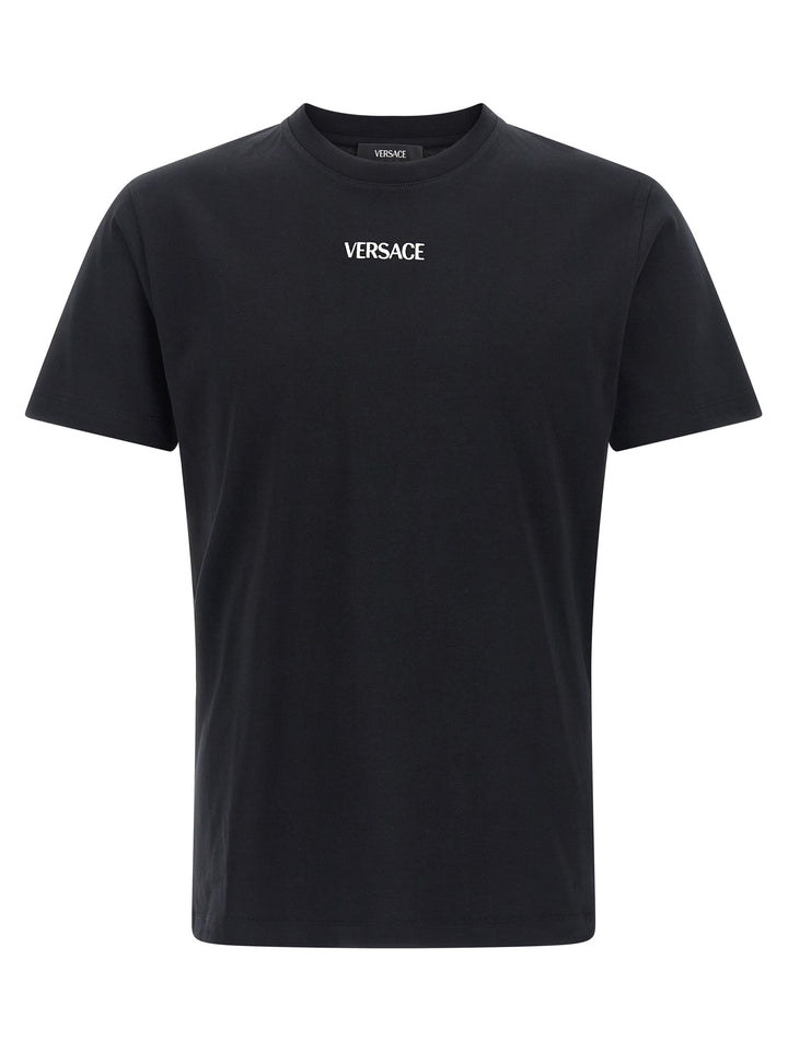 Versace Versace Logo T-shirt - Black | 8234b8673a33c70ae0fc6642e76aca3cedb7b123