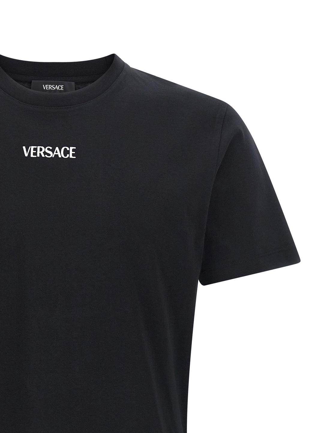 Versace Versace Logo T-shirt - Black | 36d27bc4049613e174d4f5f6e9ceb83848f74fb9