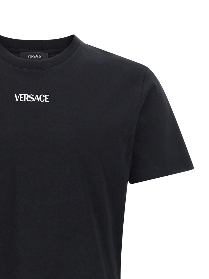 Versace Versace Logo T-shirt - Black | 36d27bc4049613e174d4f5f6e9ceb83848f74fb9