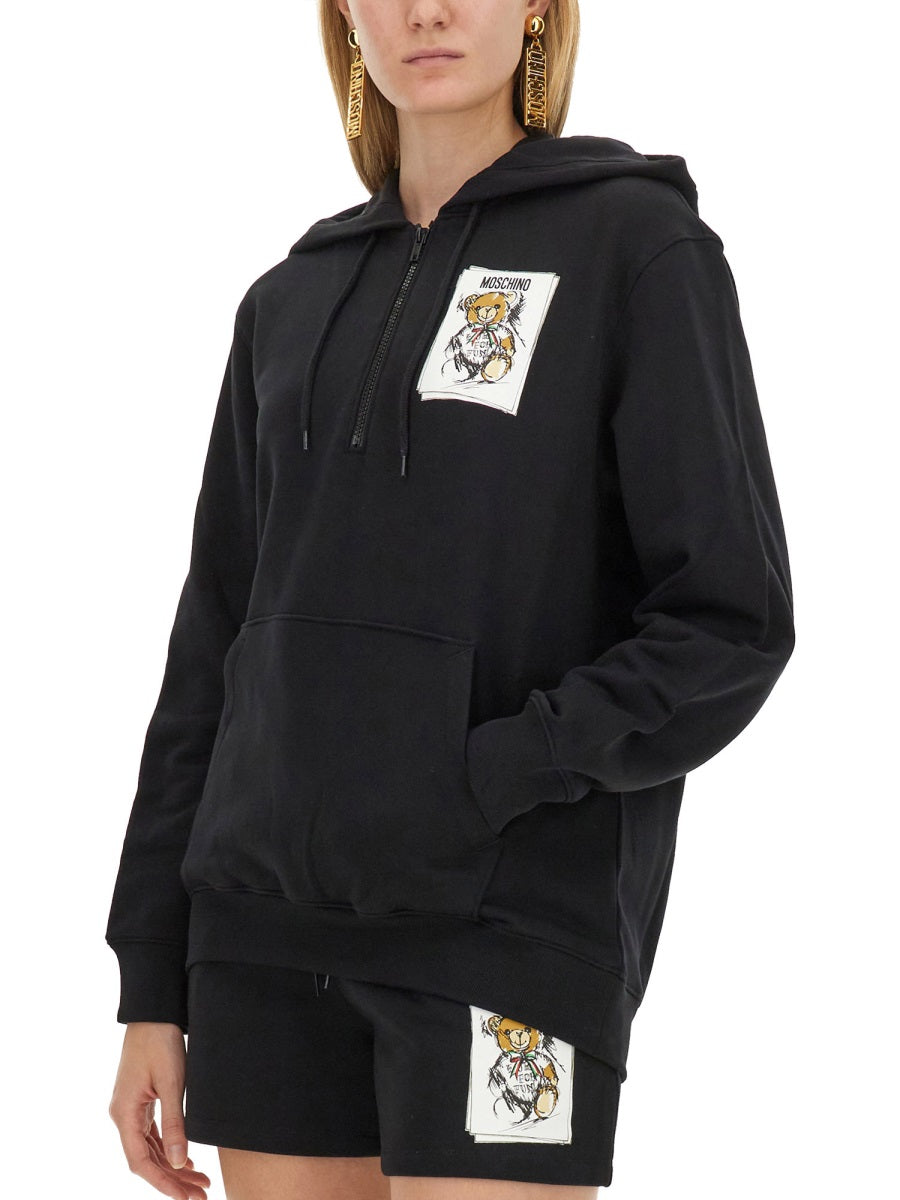 Moschino Sweatshirts - Black | Wanan Luxury