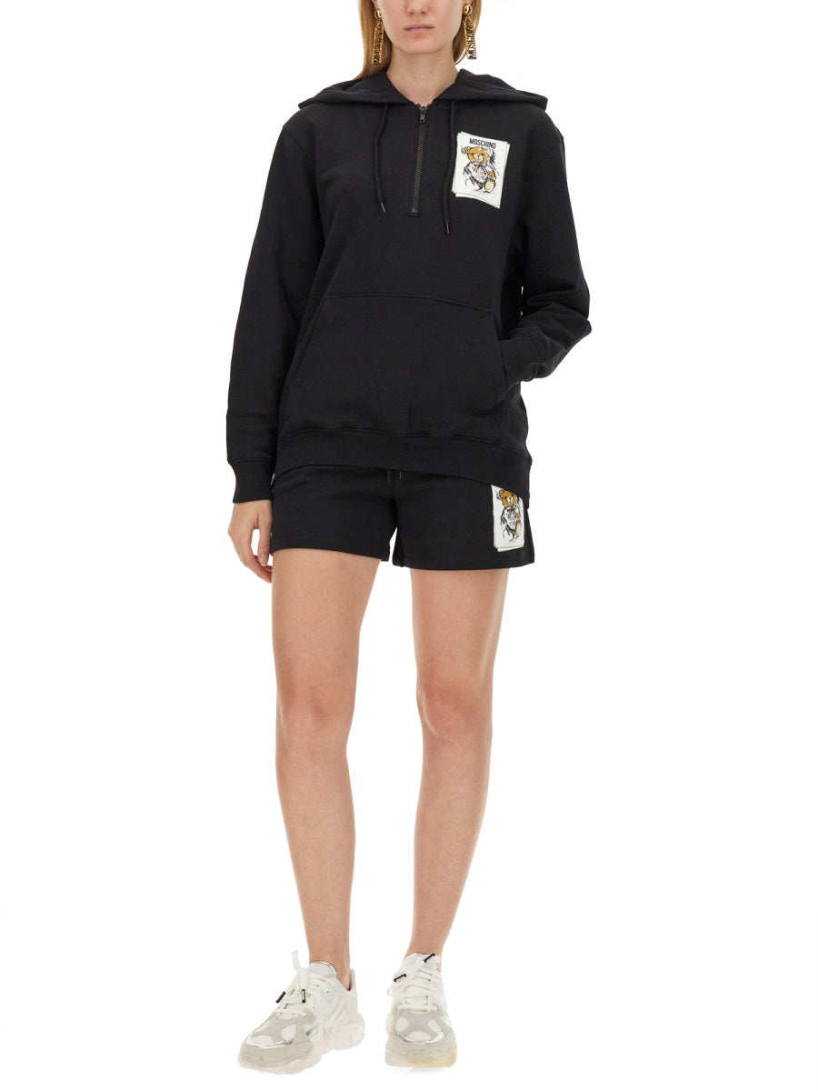 Moschino Sweatshirts - Black | Wanan Luxury