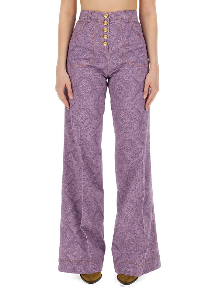 Etro Pants - Lilac | Wanan Luxury