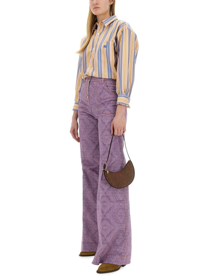 Etro Pants - Lilac | Wanan Luxury