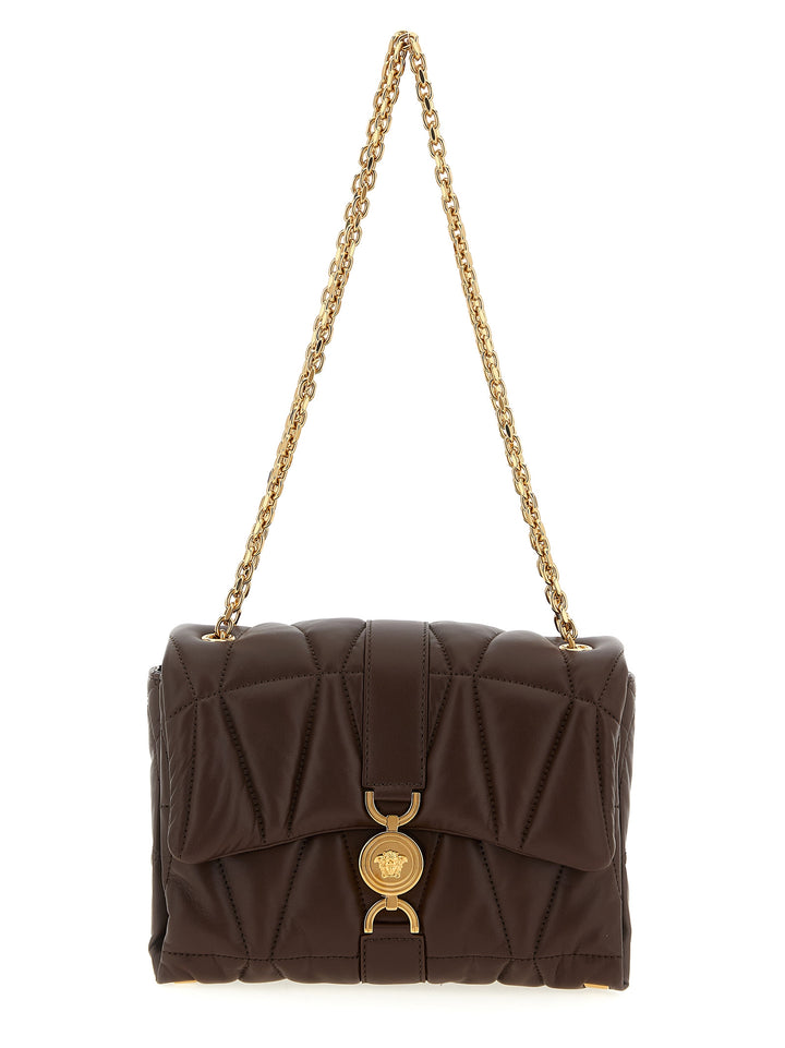 Versace Kleio Shoulder Bags - Brown | d5e44cd2d20e6138b2df525ef8f24e9f9d8723f1