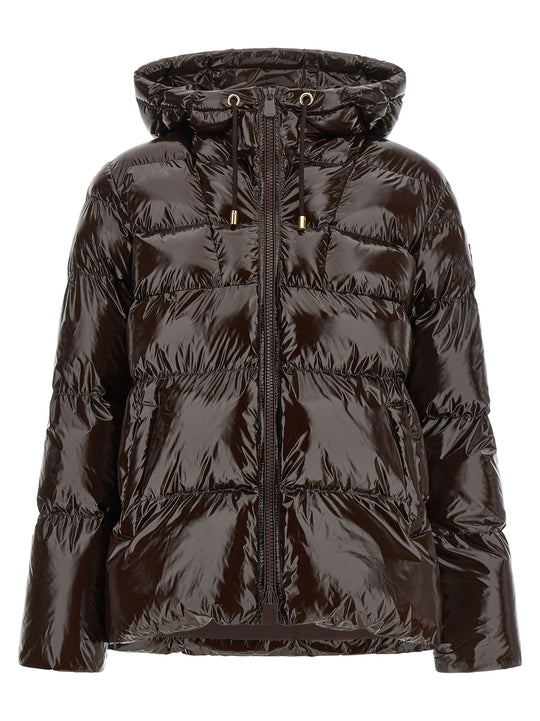 Eleodoro Puffer Jackets Brown