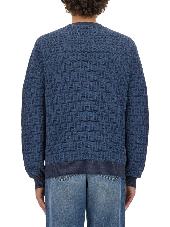 Fendi Sweaters - Blue | Wanan Luxury