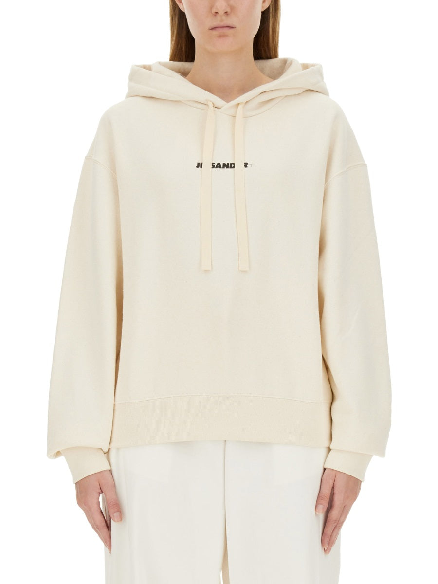 Jil Sander Sweatshirts - White | Wanan Luxury