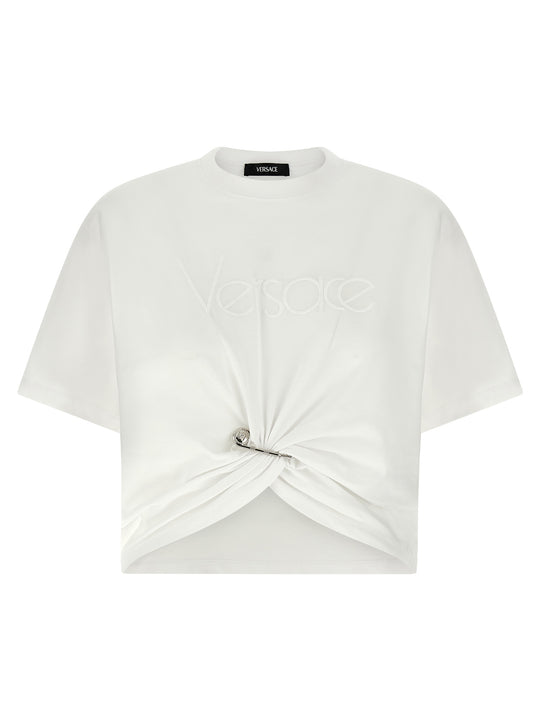 Logo Embroidery T-Shirt White