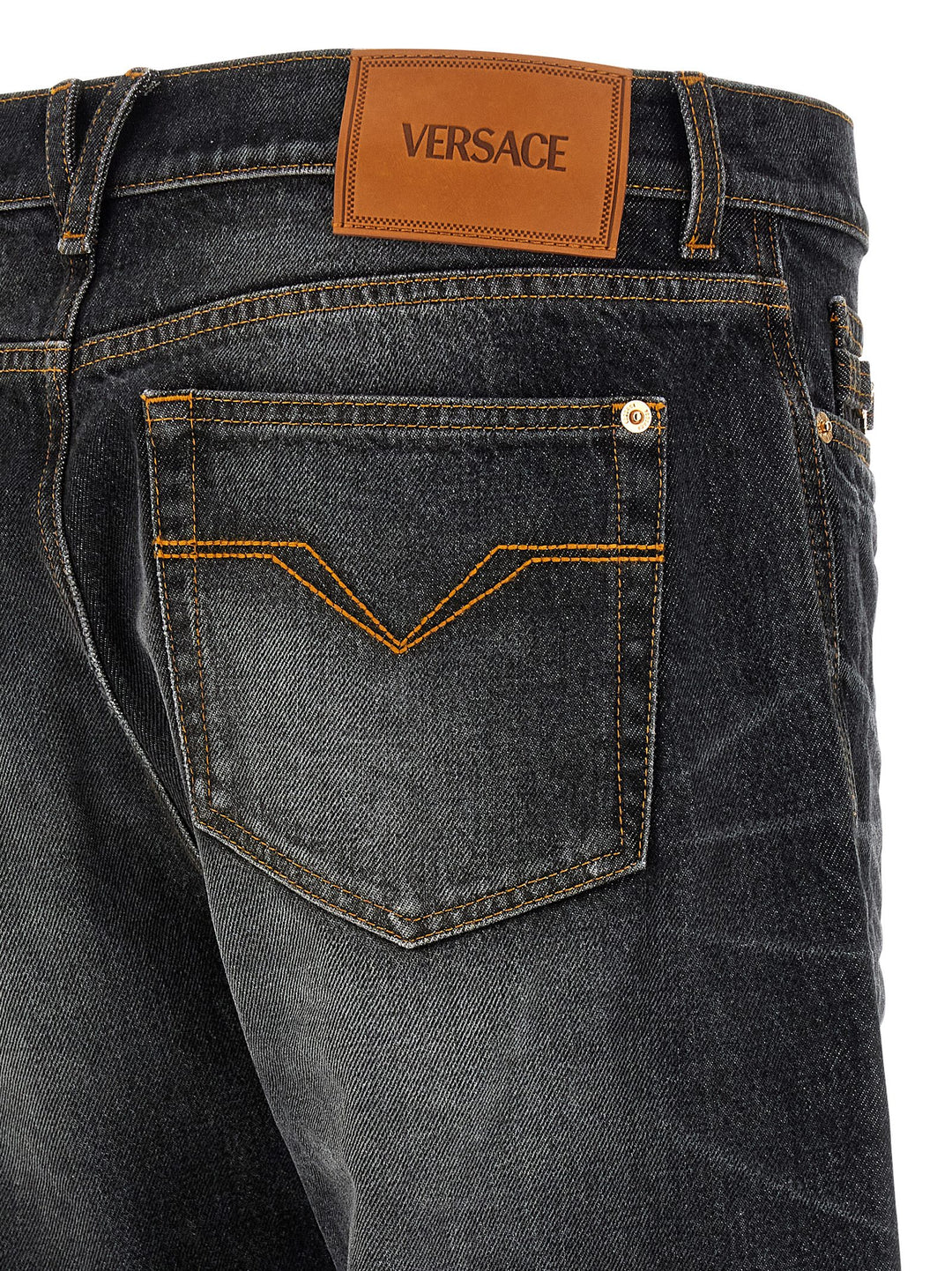 Versace Medusa Biggie Jeans - Black | 35ae566f4b870df98a568c5828a963e0a4809f7c