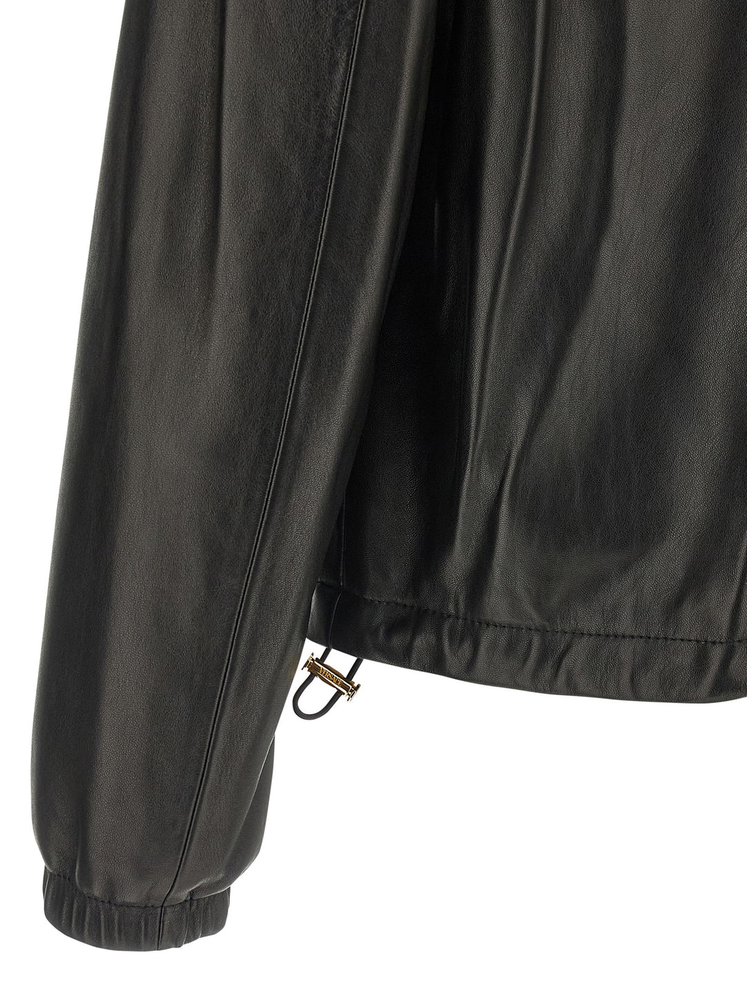 Versace Plongé Nappa Jacket Puffer Jackets - Black | f66593a8f58930f84750b83de04f8c2ee1328194