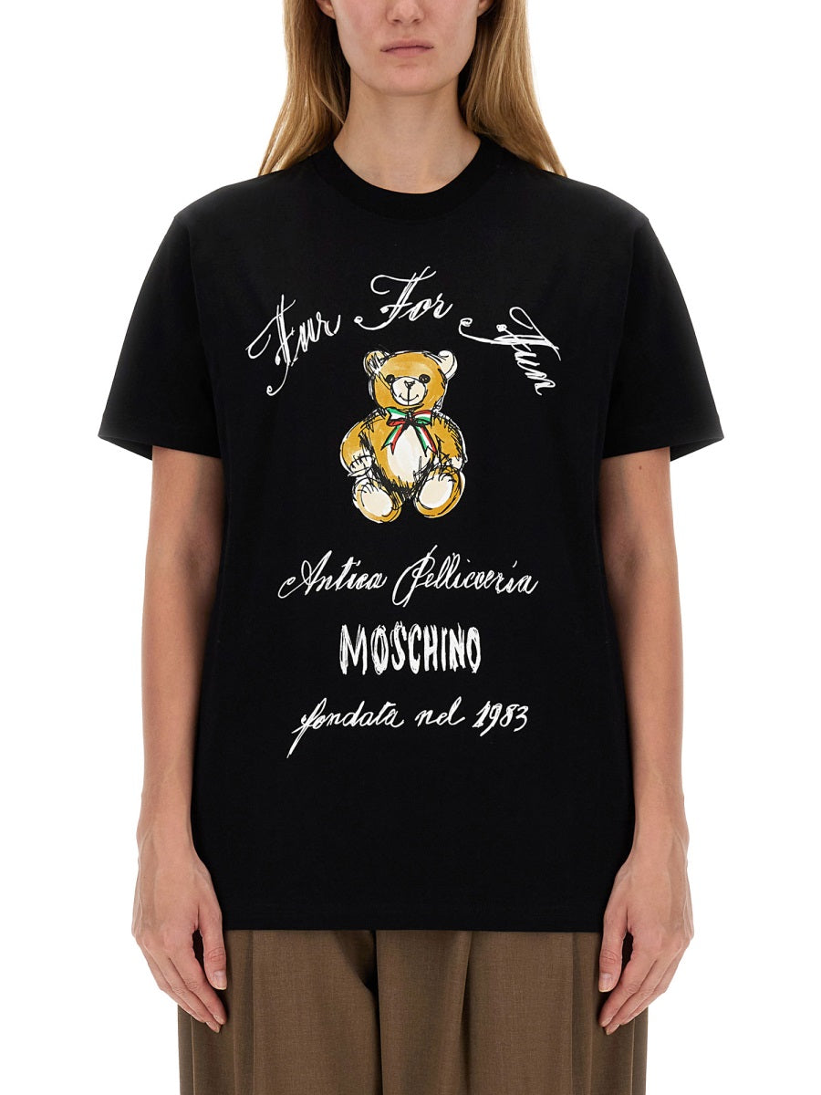 Moschino T shirts - Black | Wanan Luxury