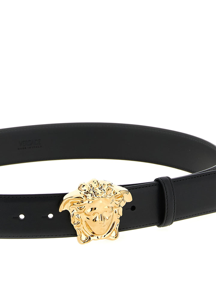 Versace Medusa Belts - Black | ecbac761bc8ba31a11f17691e48535cca2e58bfa