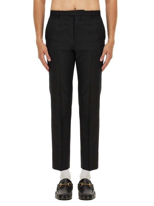 Wool Blend Twill Pants