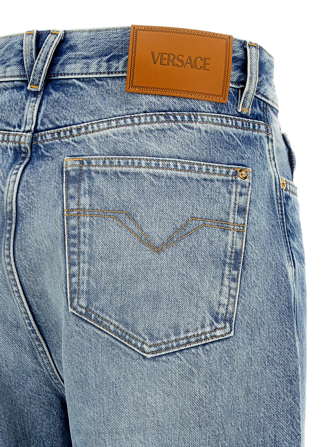 Versace Medusa Biggie Jeans - Blue | 774344e70628dfc606c9bfe51601a4b742f946ea