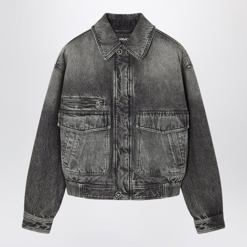 Versace Coats & Jackets - Grey | d4ffcb94c7b71080b4fe2c4a651a6a8df5bacccf