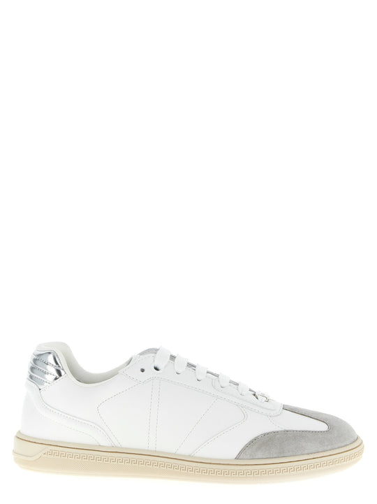 Greca Court Sneakers White
