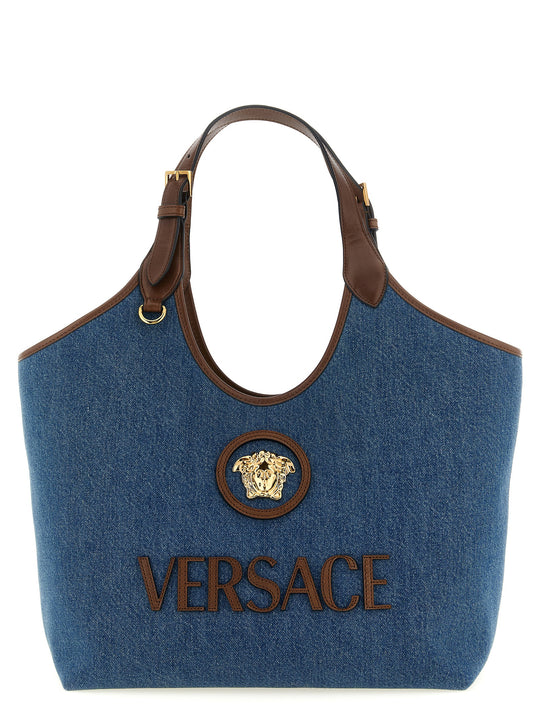 La Medusa Tote Bag Blue