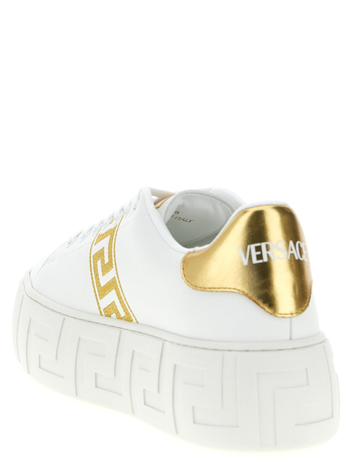 Versace La Greca Sneakers - Gold | f85d19961ab6cc0ca4cf746b85c259c331df50fb