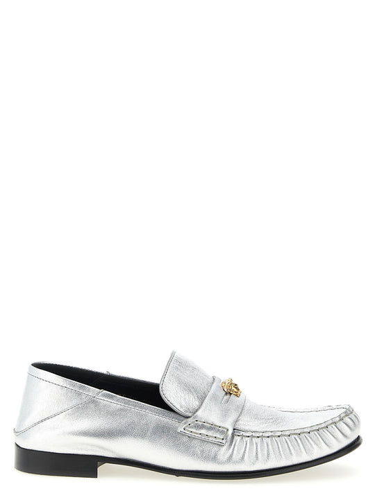 La Medusa Loafers Silver