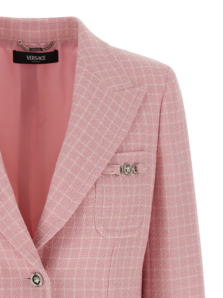 Versace Blazer Check BlazerS - Pink | ce040d84bf159e2357e3bd53e722a887e1e28009