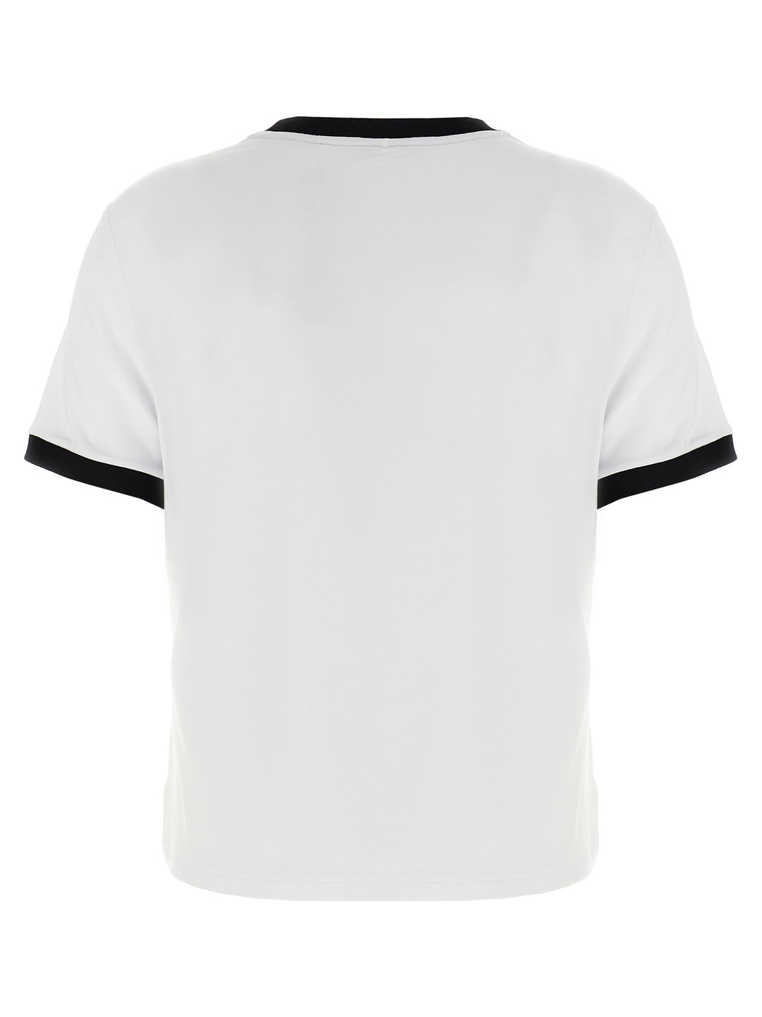 Versace Logo T-shirt - White/Black | 27dc484aa5330c1bf5fbade94783f27c0f036629