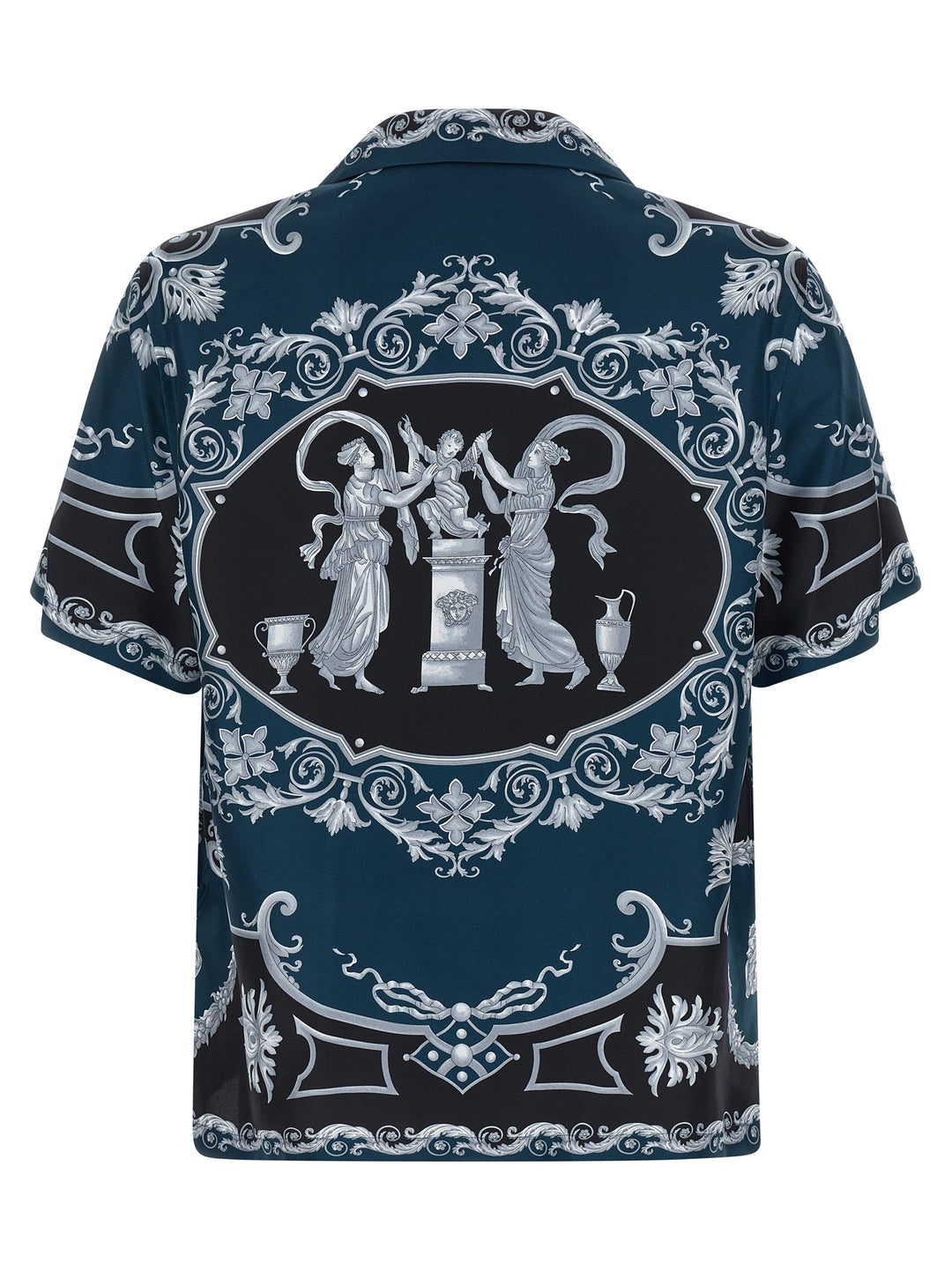 Versace Hall Of Heroes Shirt and Blouse - Blue | a3750e61306a726ef832172bfc11bb2fc809e95c