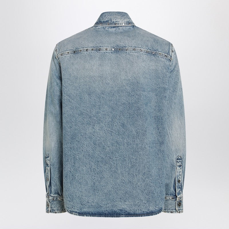 Versace Shirts & Tops - Light Blue | 89808334a8ae90f1a8ca8cc546523898eede46aa