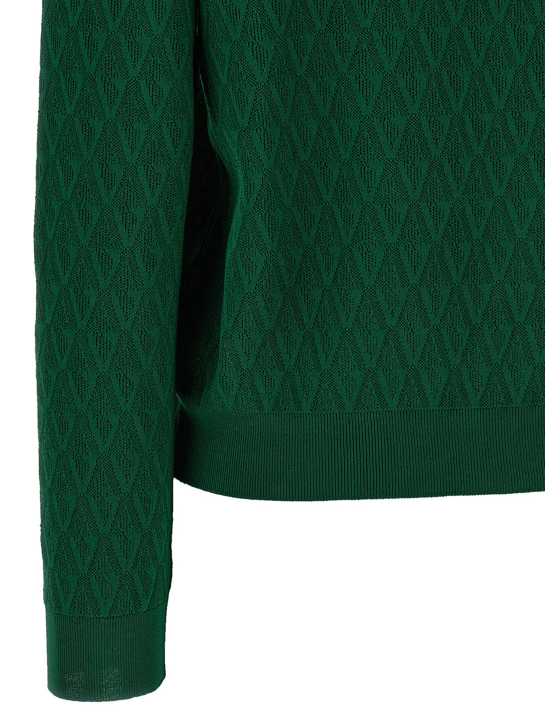 Versace Cardigan Pattern V Sweaters and Cardigans - Green | 95c735e38cf3e10b6f6aa66edc1fab6ec6fe96d7
