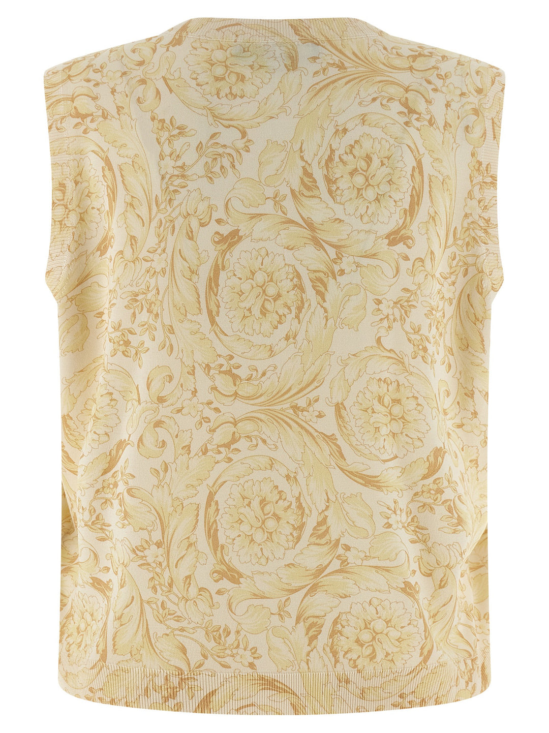 Versace Barocco Gilet - Yellow | ebbfddd9e570961050c38022b2ab95acf7042dc2