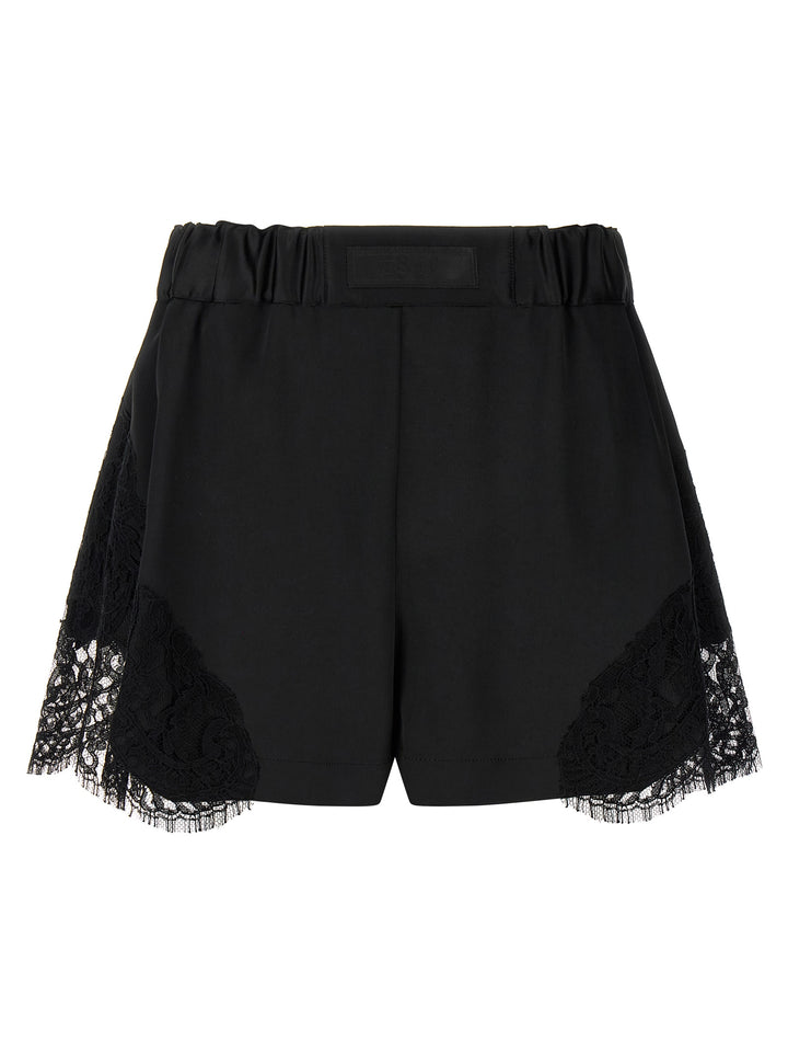 Versace Lace Insert Shorts Bermuda and Short - Black | 9d23b550b99d10fa3f871d4bc9acd8429699213f