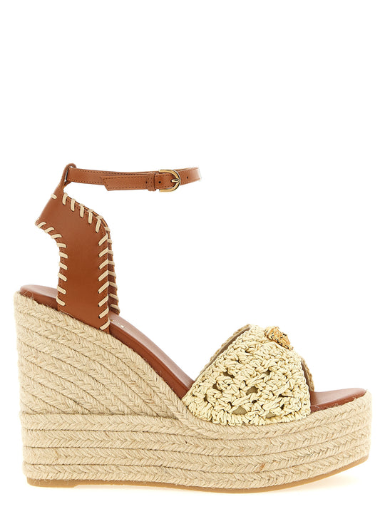 La Medusa Wedges Beige