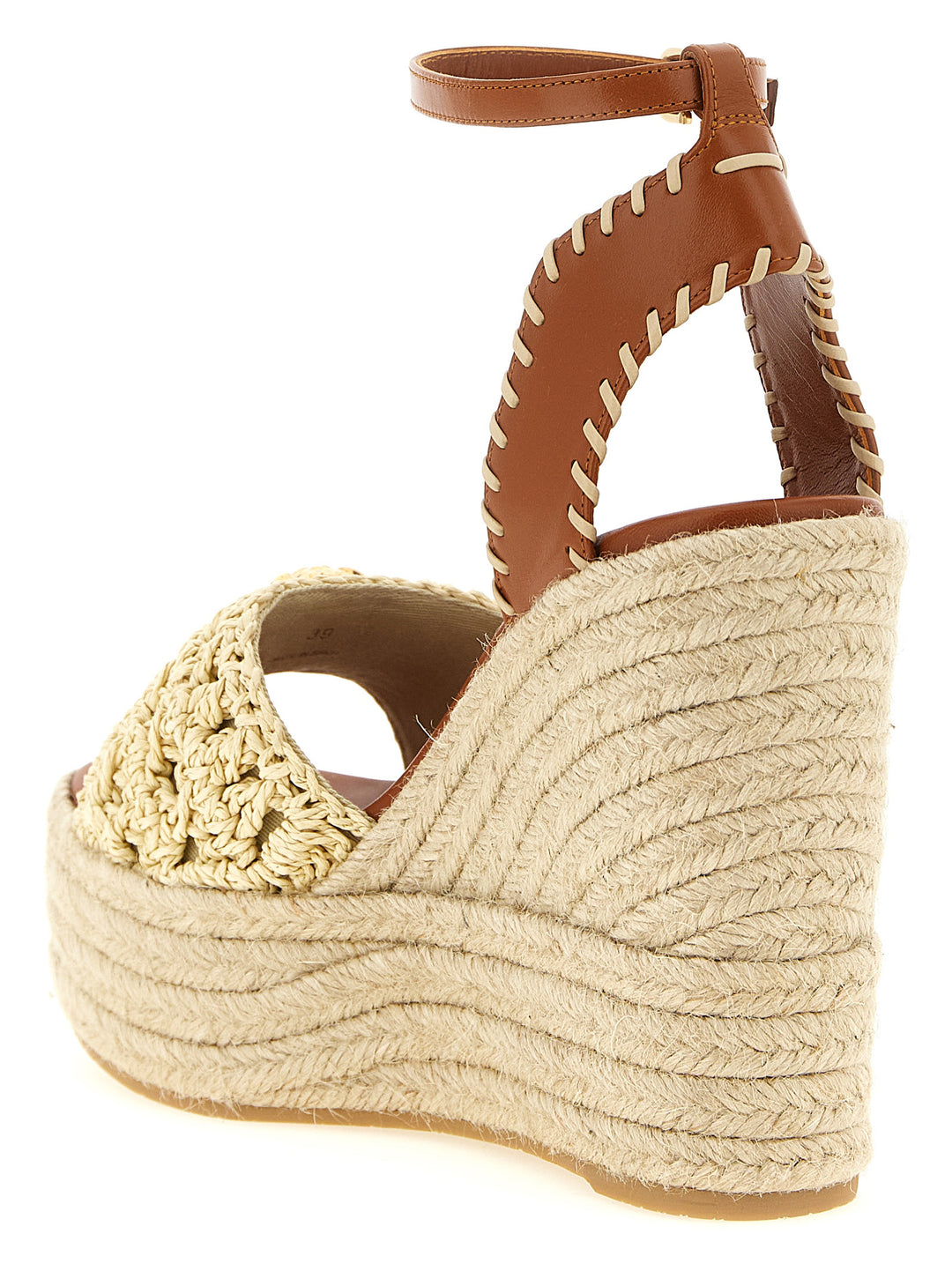 Versace La Medusa Wedges - Beige | cae0ffda994422376ad14f22f47704be84c4f9a5