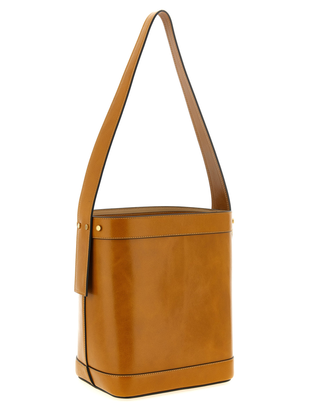 Versace Pivot Shoulder Bags - Brown | 7b7bb827a6fcbed987683418cbbfd4a1dfee4116
