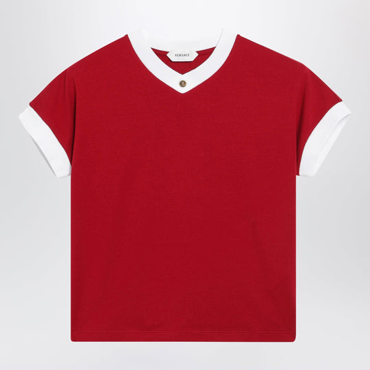 Red Cotton Jersey T-Shirt