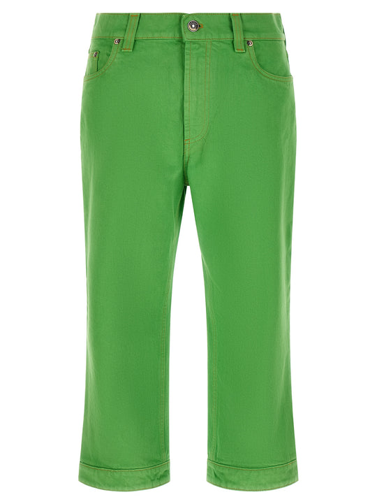 Capri Jeans Green