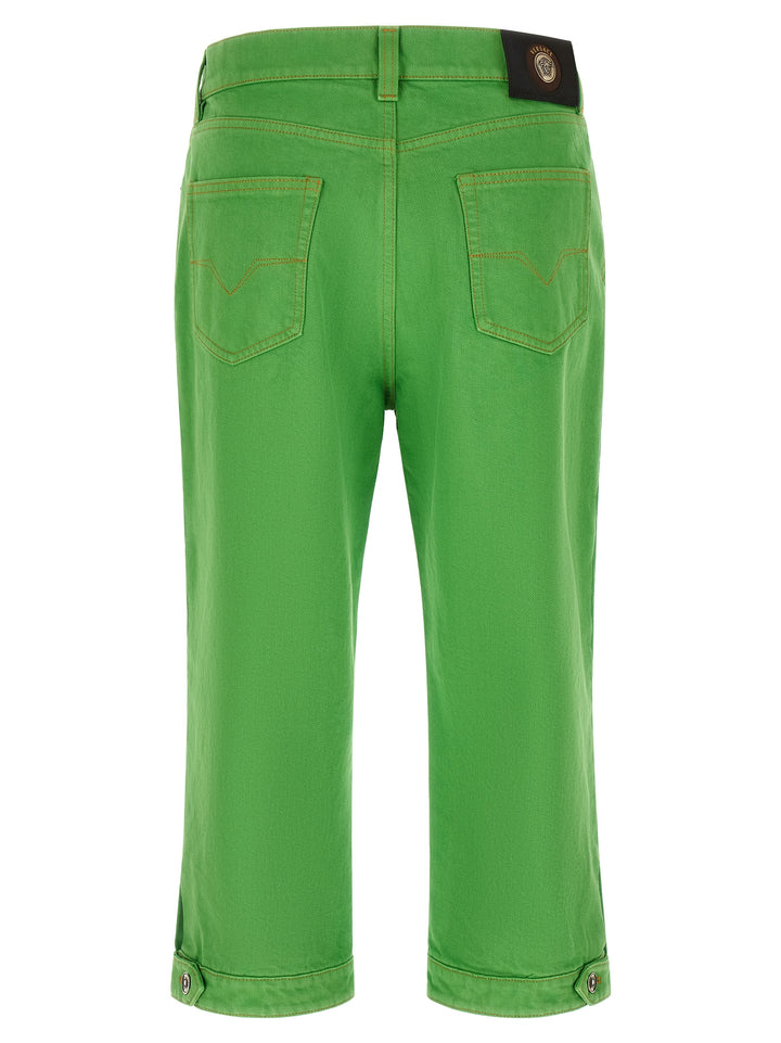 Versace Capri Jeans - Green | 7e3bbc86f257b037aab4387ba2f5af1df4485ff4
