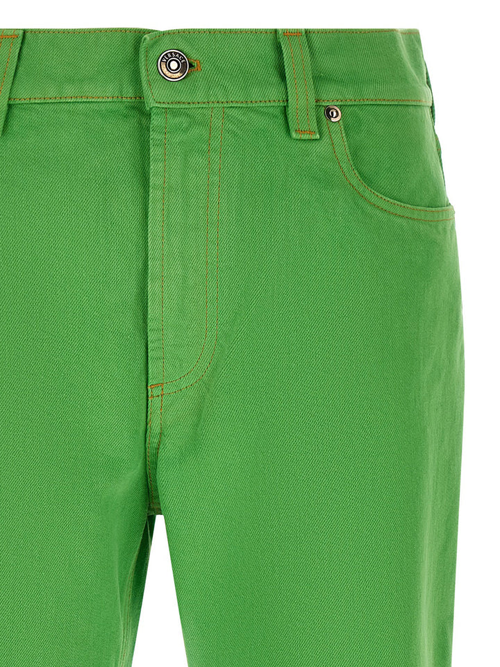 Versace Capri Jeans - Green | d4892b934807a02b309cce608d5c3a78ca6001f4