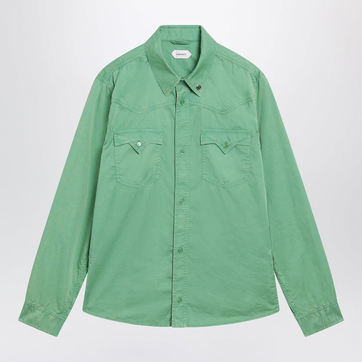 Versace Shirts & Tops - Green | 03aa9256039b44f108e90aa85ffd449bee06b2c1