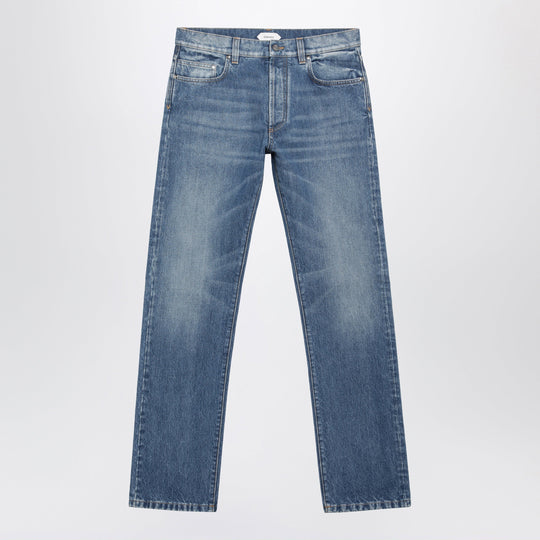 Medium Blue Washed Jeans